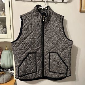 J. Crew Herringbone Vest